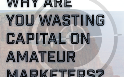 Why Are You Wasting Money on Amateur Marketers?