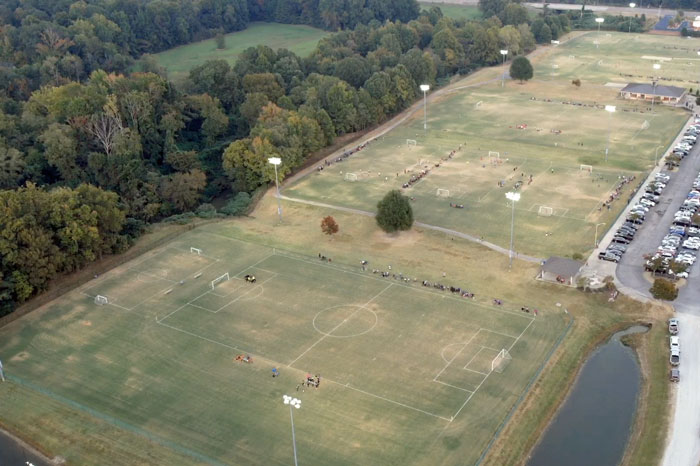 full aerial heaven shot by memphis drone services prefocus of midsouth fair in southhaven ms rides and food near landers center