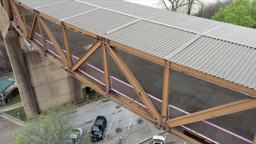 overlooking roofing for construction architecture downtown memphis portfolio photographer bridges parks and walkways for midsouth community builders prefocus solutions